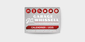 Calendrier - Garage Whissell | Hot Dog Trio